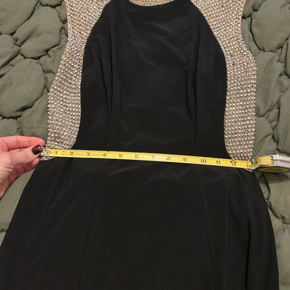 Elegant Black Evening Dress.  Only used once - Picture 6 of 8